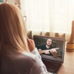Psychological consultation online - female remote psychodiagnosis session Psychological consultation online - female remote psychodiagnosis session