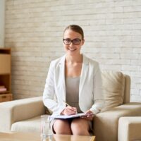 Beautiful Psychologist Posing for Photography