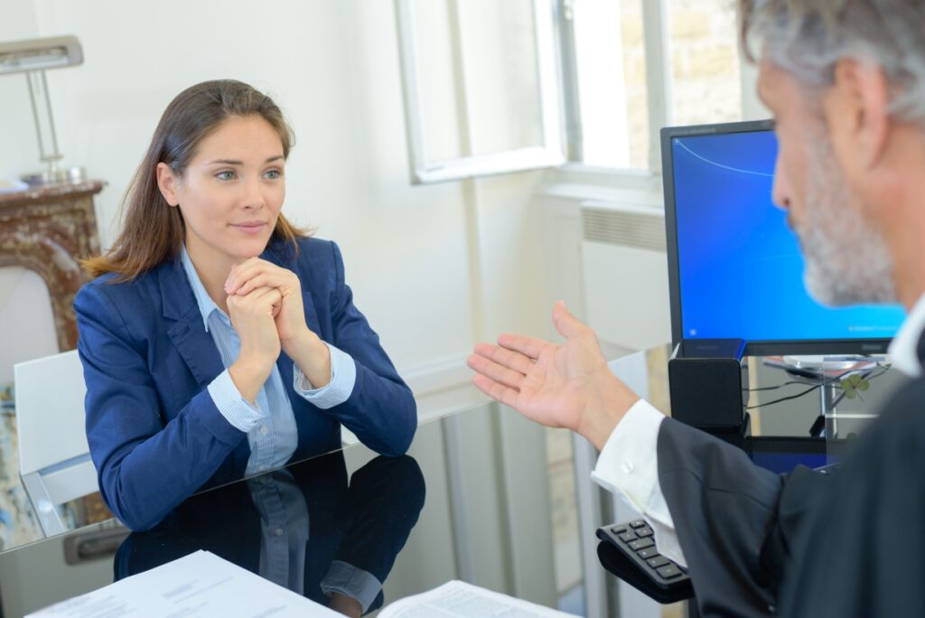 giving advise to the client